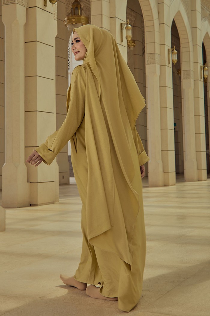 Abaya Aisyah - Light Olive