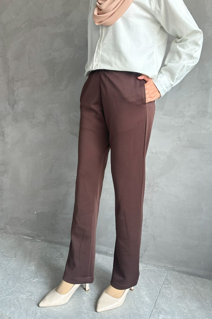 Qeisha Pants - Dark Choc