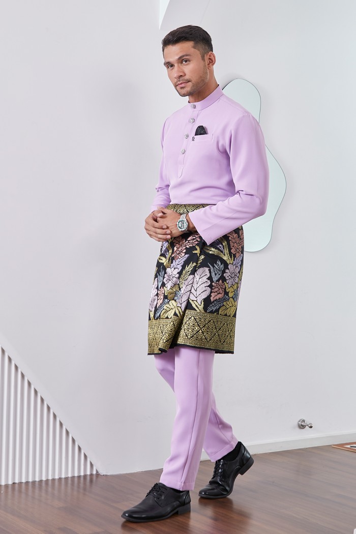 Baju Melayu Yusoff - Lilac