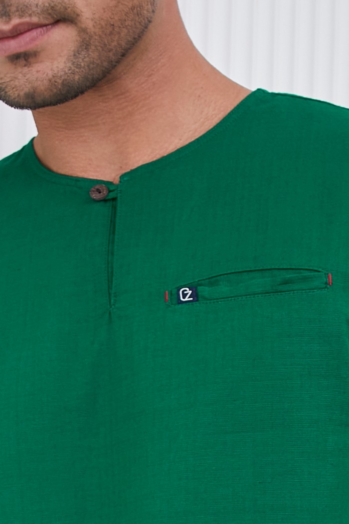 Kurta Hayder - Emerald Green