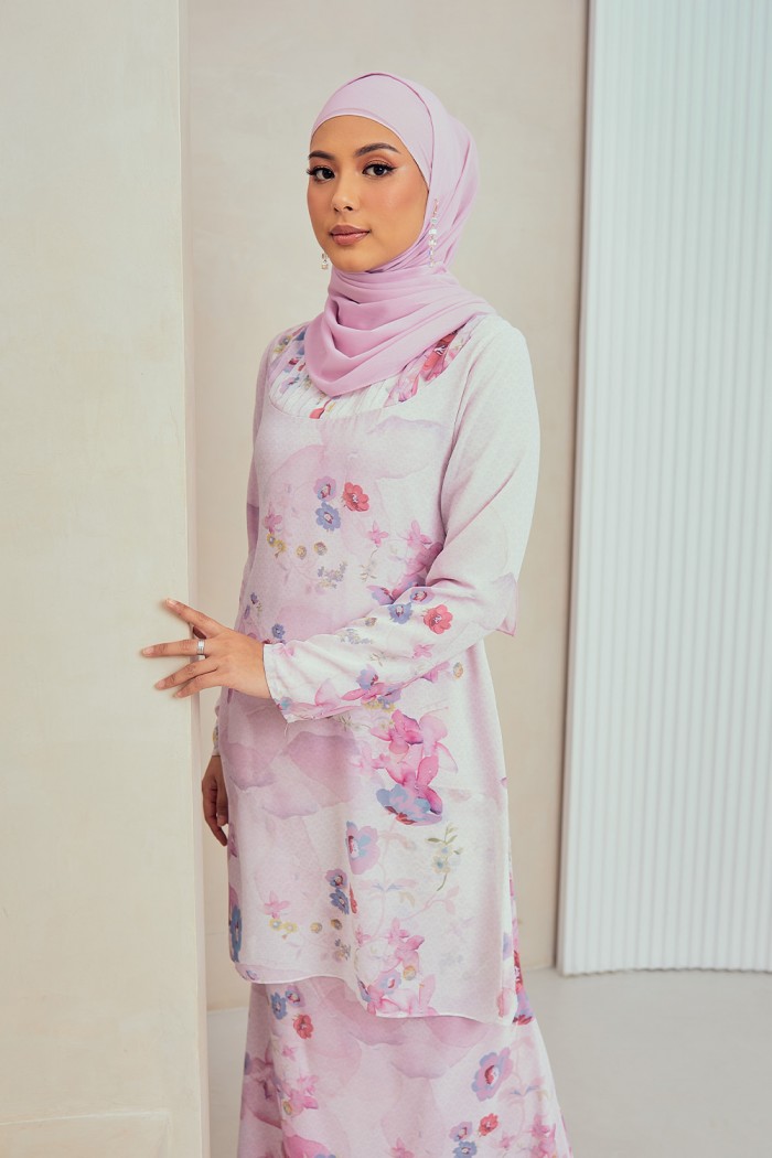 Fatyma Printed - Soft Pink