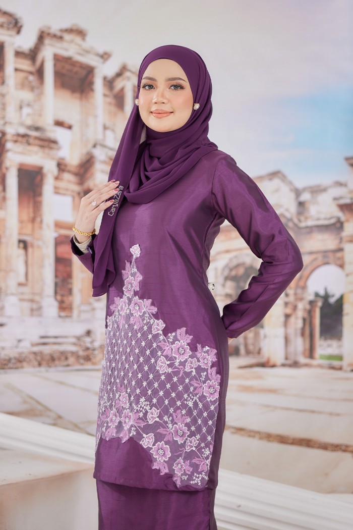 Talita Silk Luxe - Plum Purple