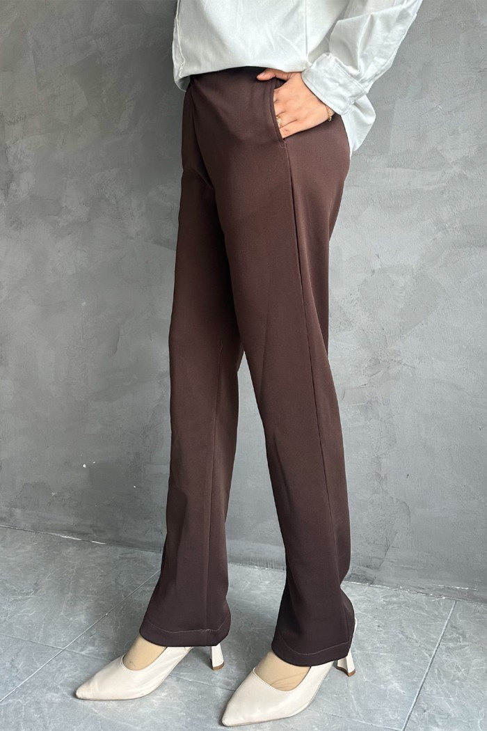 Qeisha Pants - Dark Choc