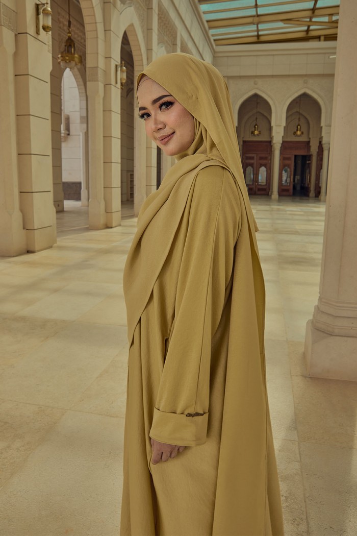 Abaya Aisyah - Light Olive