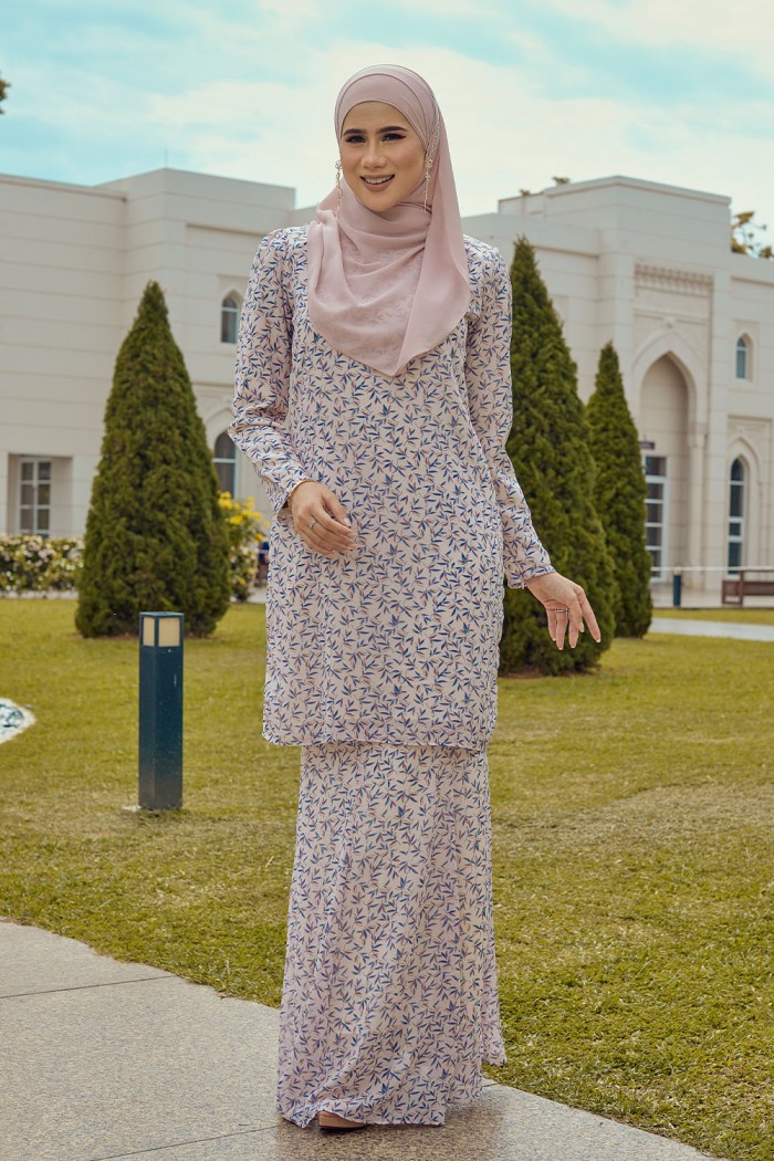 Maharani Kurung - MK06 - Windy Leaves