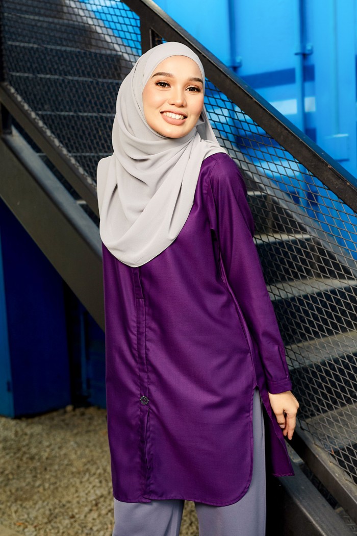 Aileen Blouse - Dark Purple