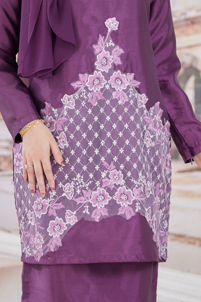 Talita Silk Luxe - Plum Purple