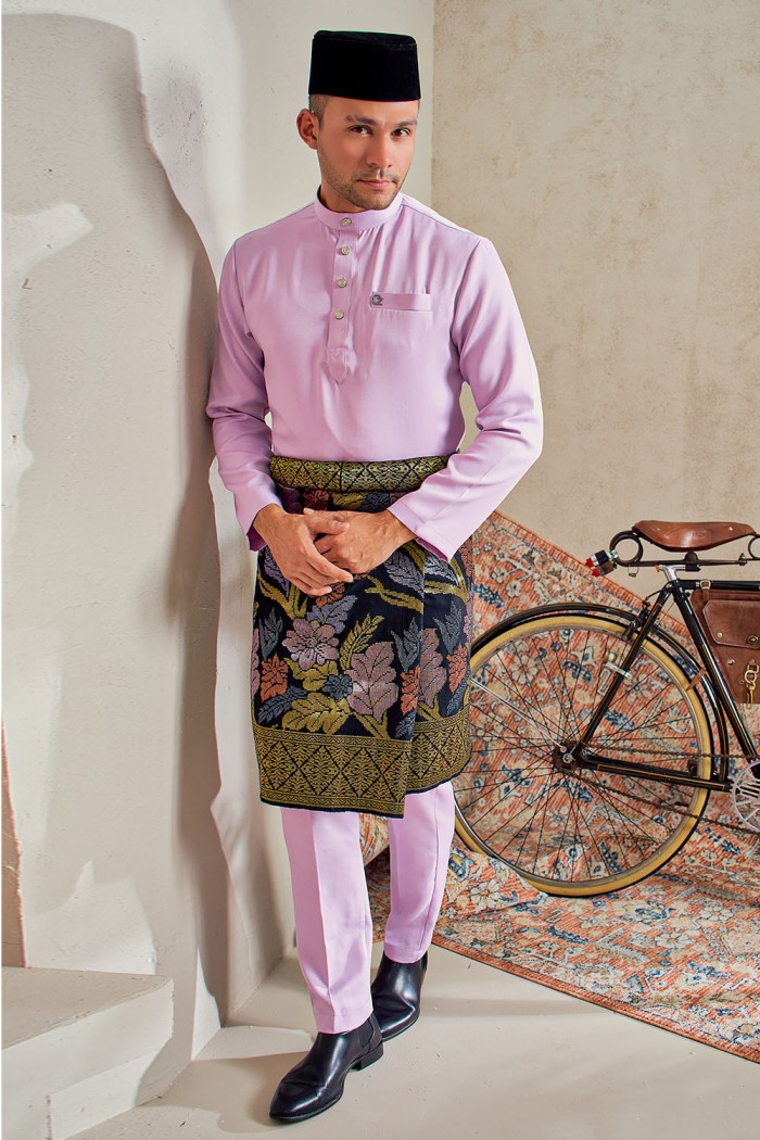 Baju Melayu Yusoff - Lavender