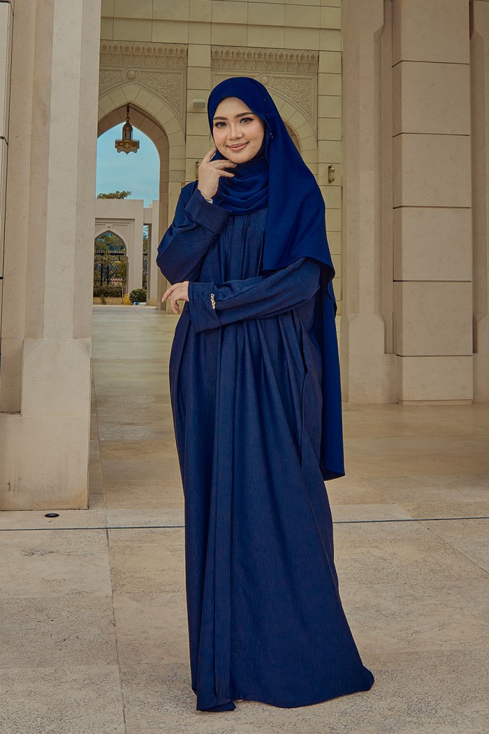 Abaya Aisyah - Navy Blue