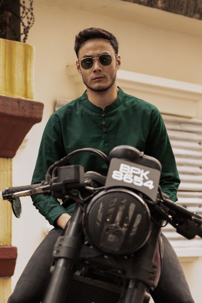 Kurta Fahd - Emerald Green