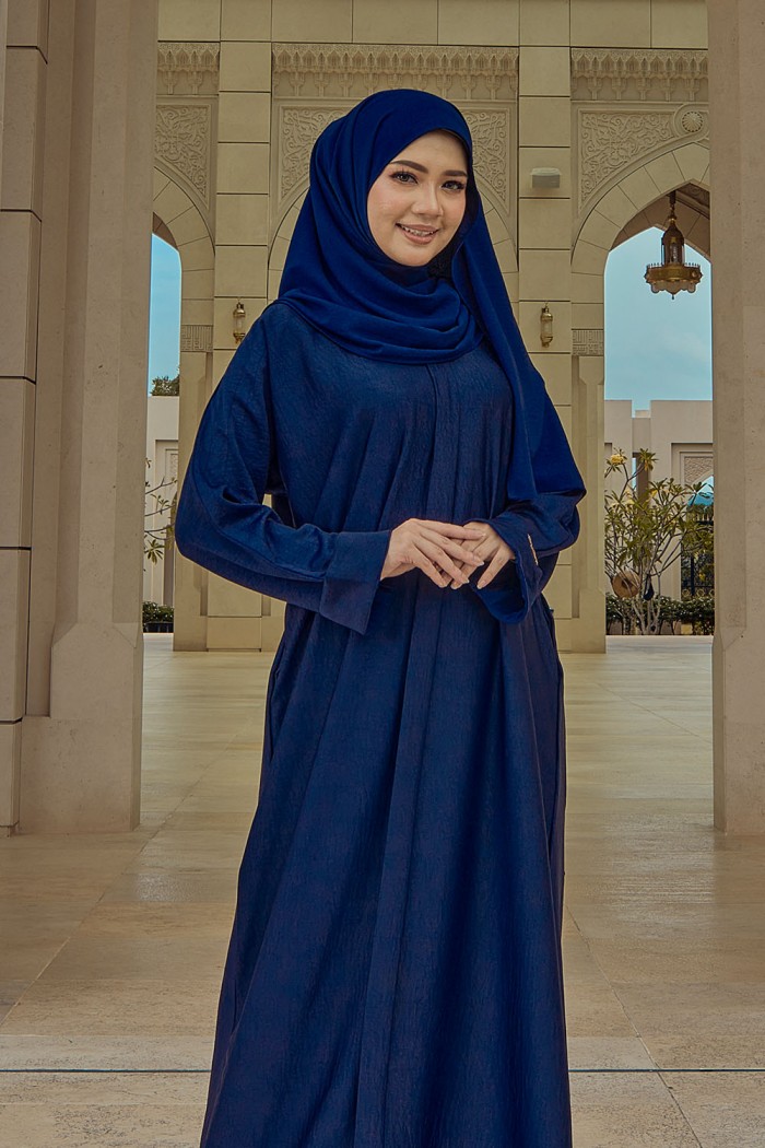 Abaya Aisyah - Navy Blue