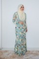 Maharani Kurung - MK15 - Blossom Blue