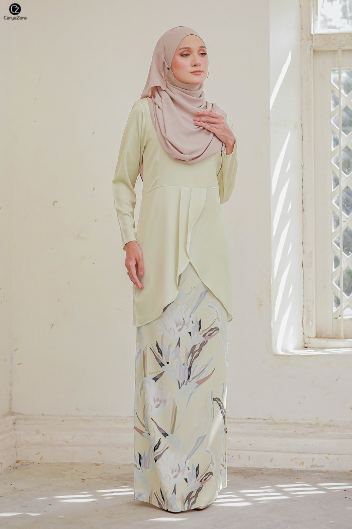 Tulip Printed - Soft Yellow