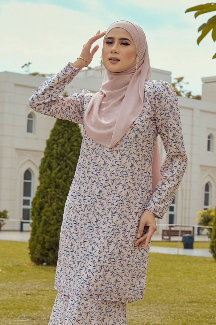 Maharani Kurung - MK06 - Windy Leaves