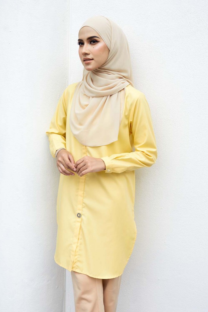 Aileen Blouse - Soft Yellow