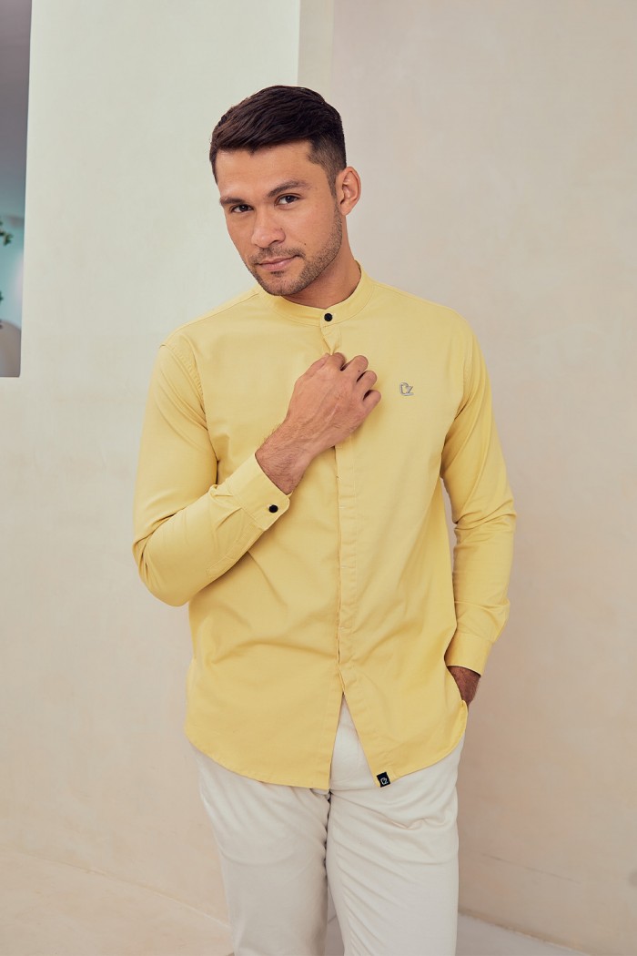 Maleque Shirt - Mustard Yellow