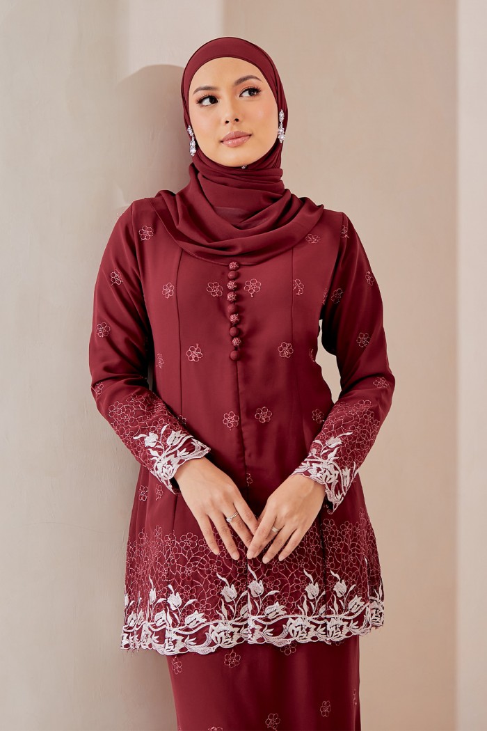 Hazel Luxe - Maroon