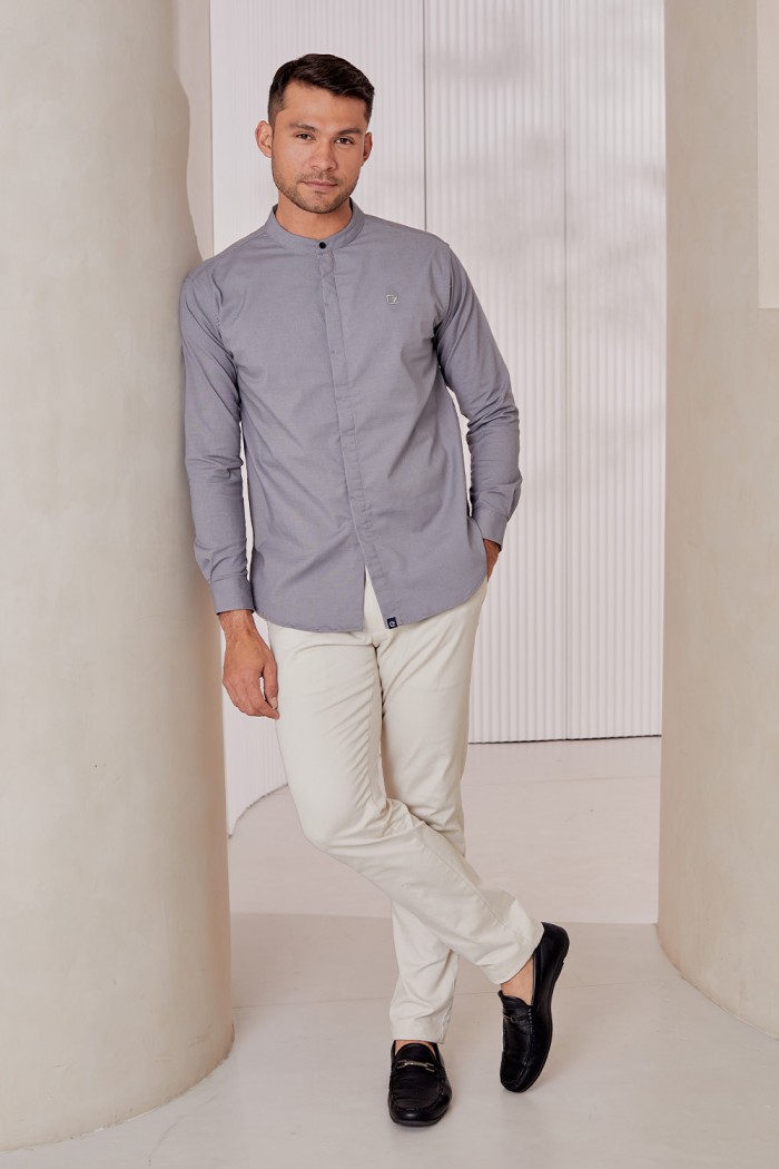 Maleque Shirt - Grey