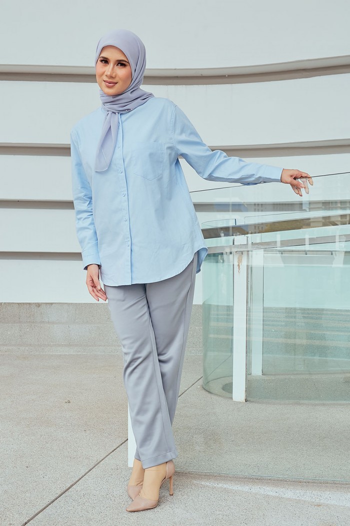 Clara Blouse - Baby Blue