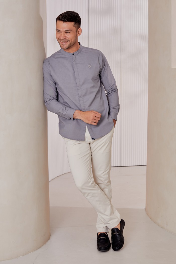 Maleque Shirt - Grey