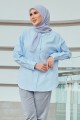 Clara Blouse - Baby Blue