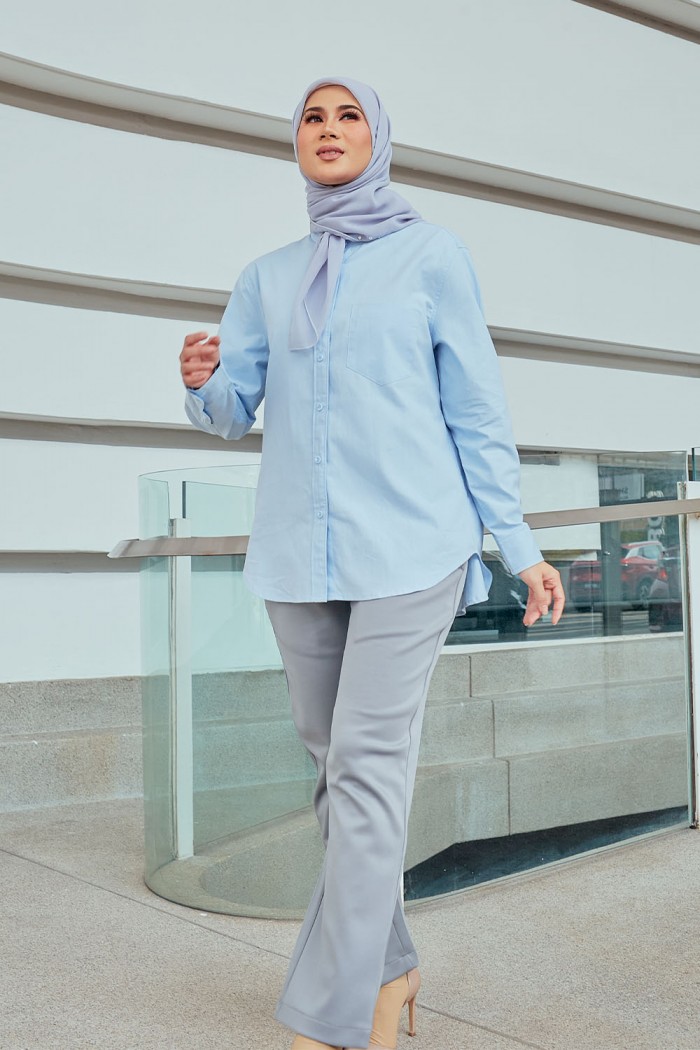 Clara Blouse - Baby Blue