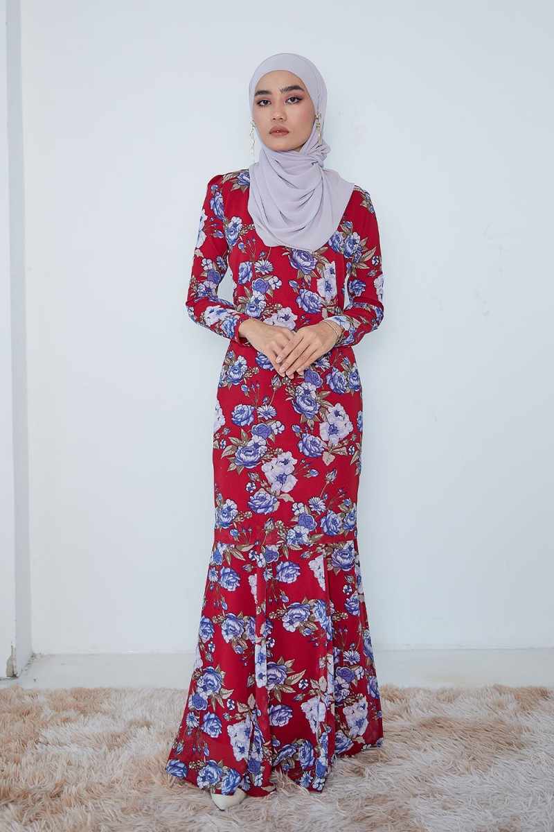 Maharani Kurung - MK16 - Rose Empress