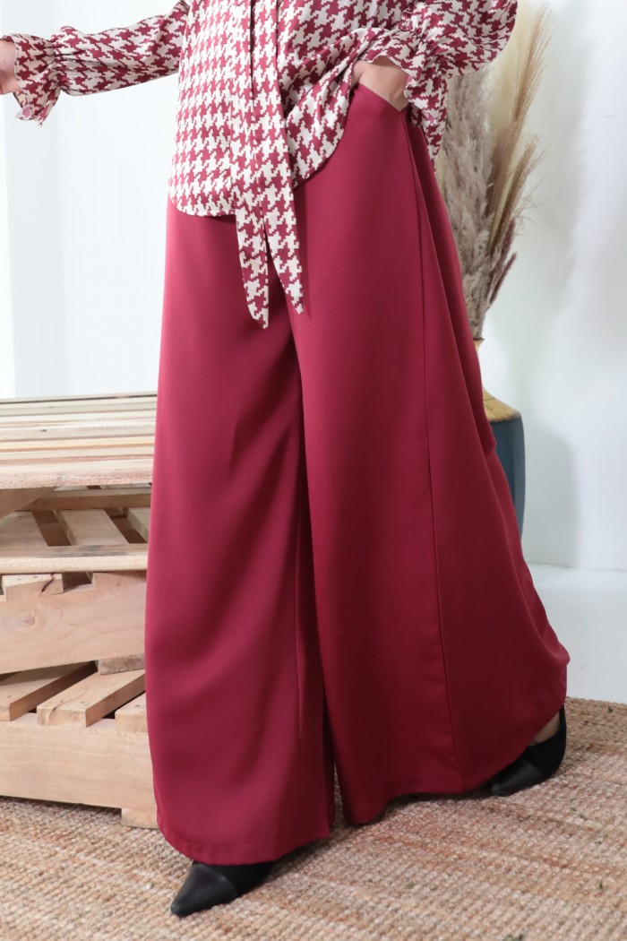 Hakama Pants - Maroon