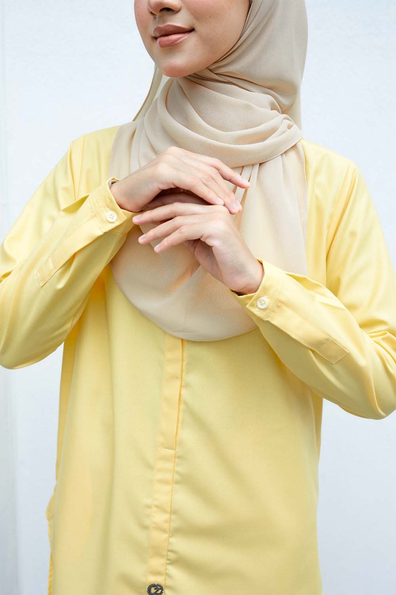 Aileen Blouse - Soft Yellow