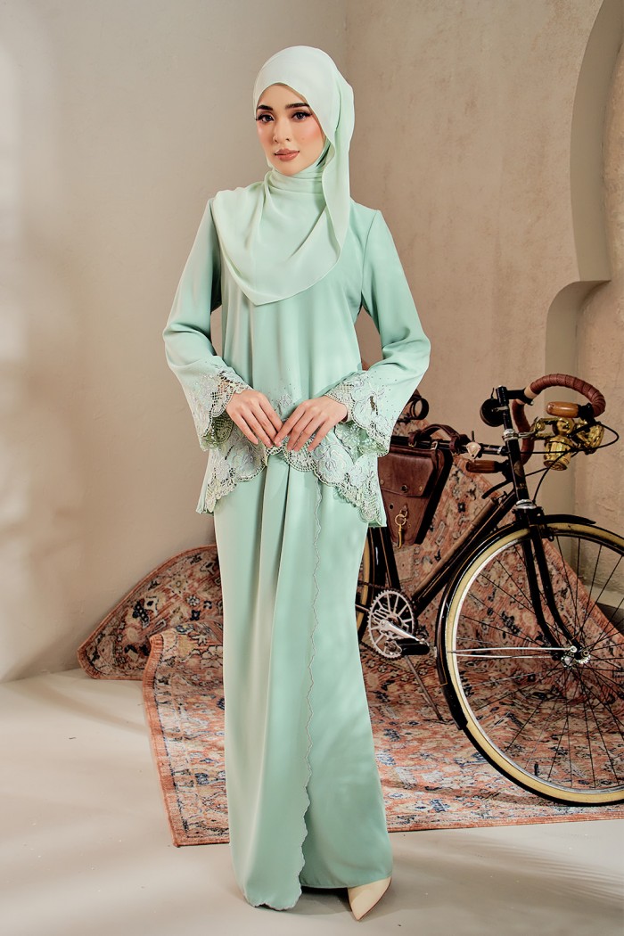 Suri Mini Kurung - Mint Green