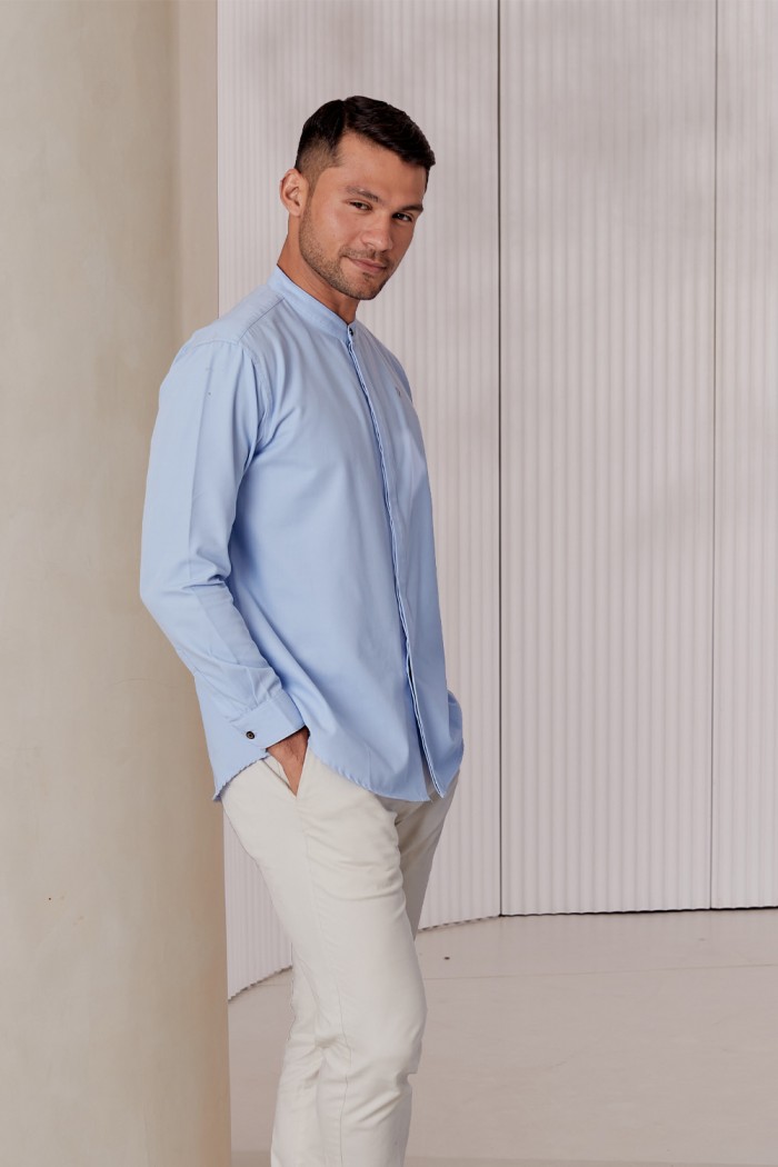 Maleque Shirt - Baby Blue