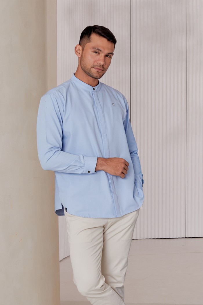 Maleque Shirt - Baby Blue