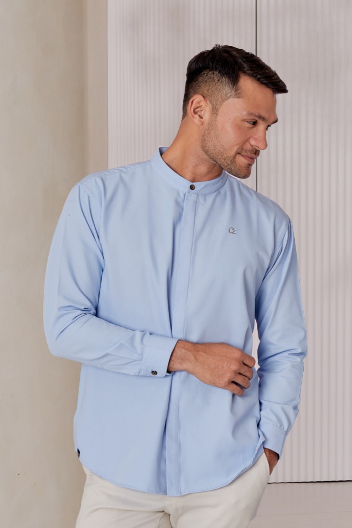 Maleque Shirt - Baby Blue