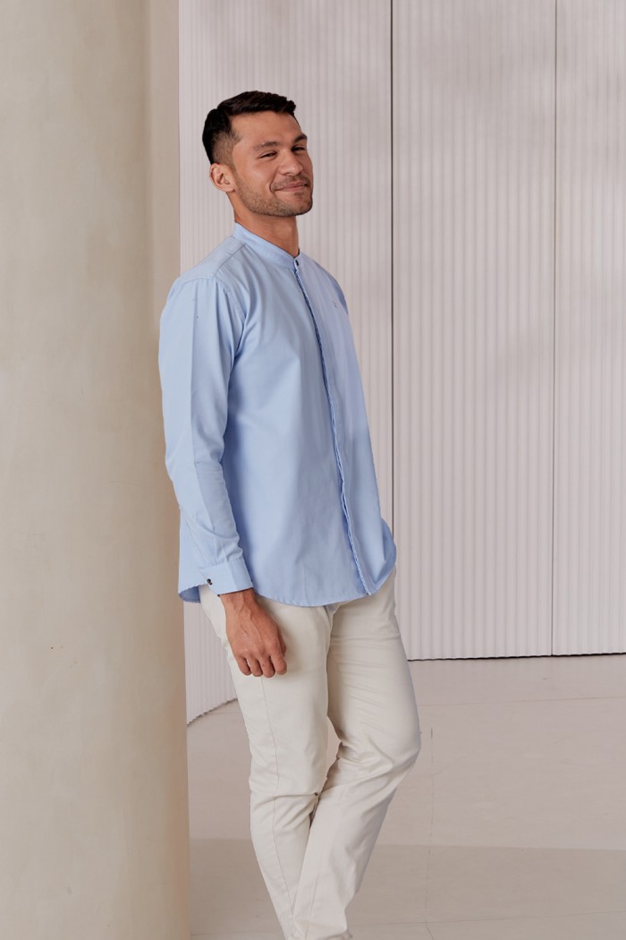 Maleque Shirt - Baby Blue