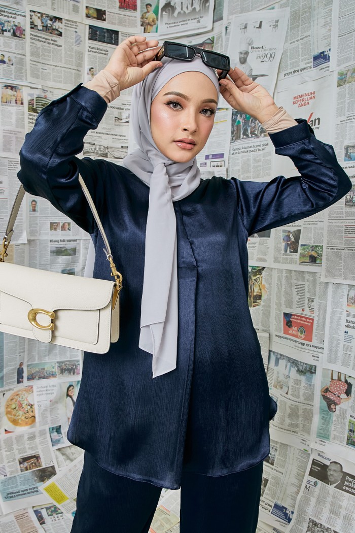 Carya Suit - Navy Blue