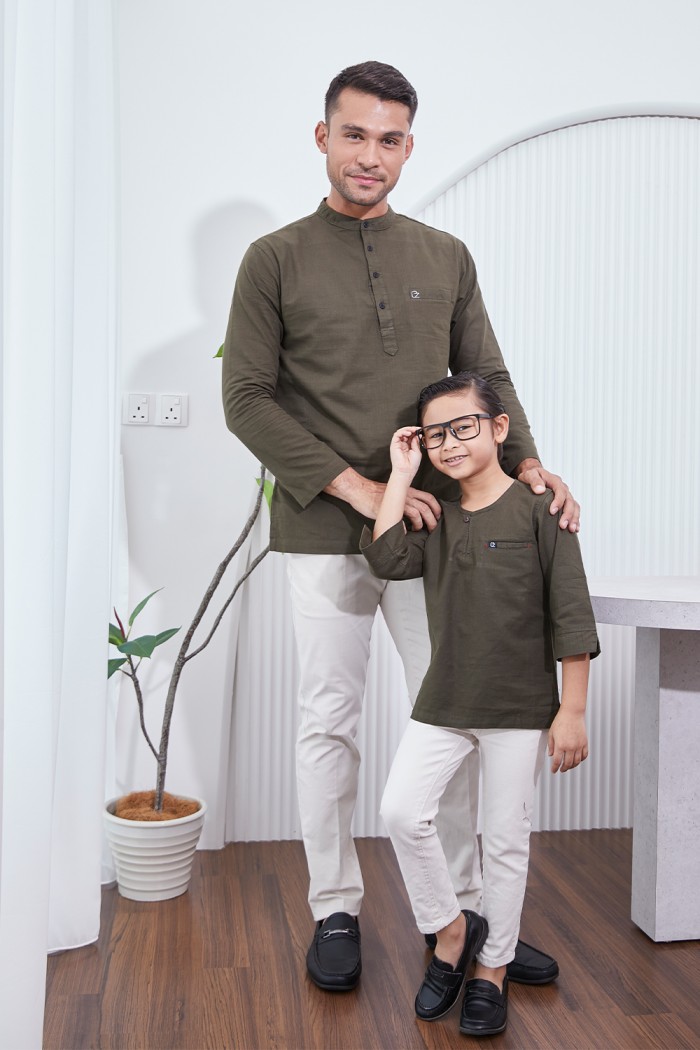 Kurta Harith - Dark Olive