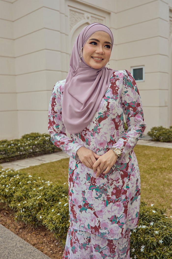 Maharani Kurung - MK02 - Abstract Roses