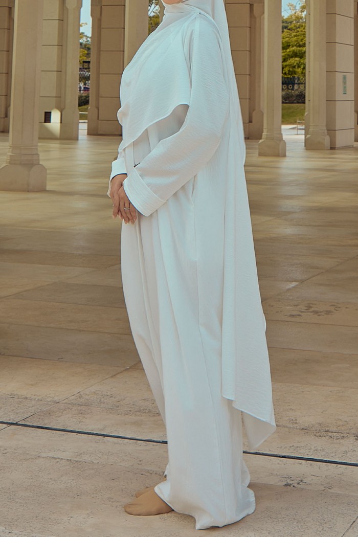 Abaya Aisyah - Off White