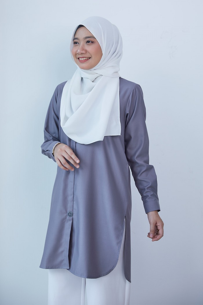 Aileen Blouse - Dark Grey