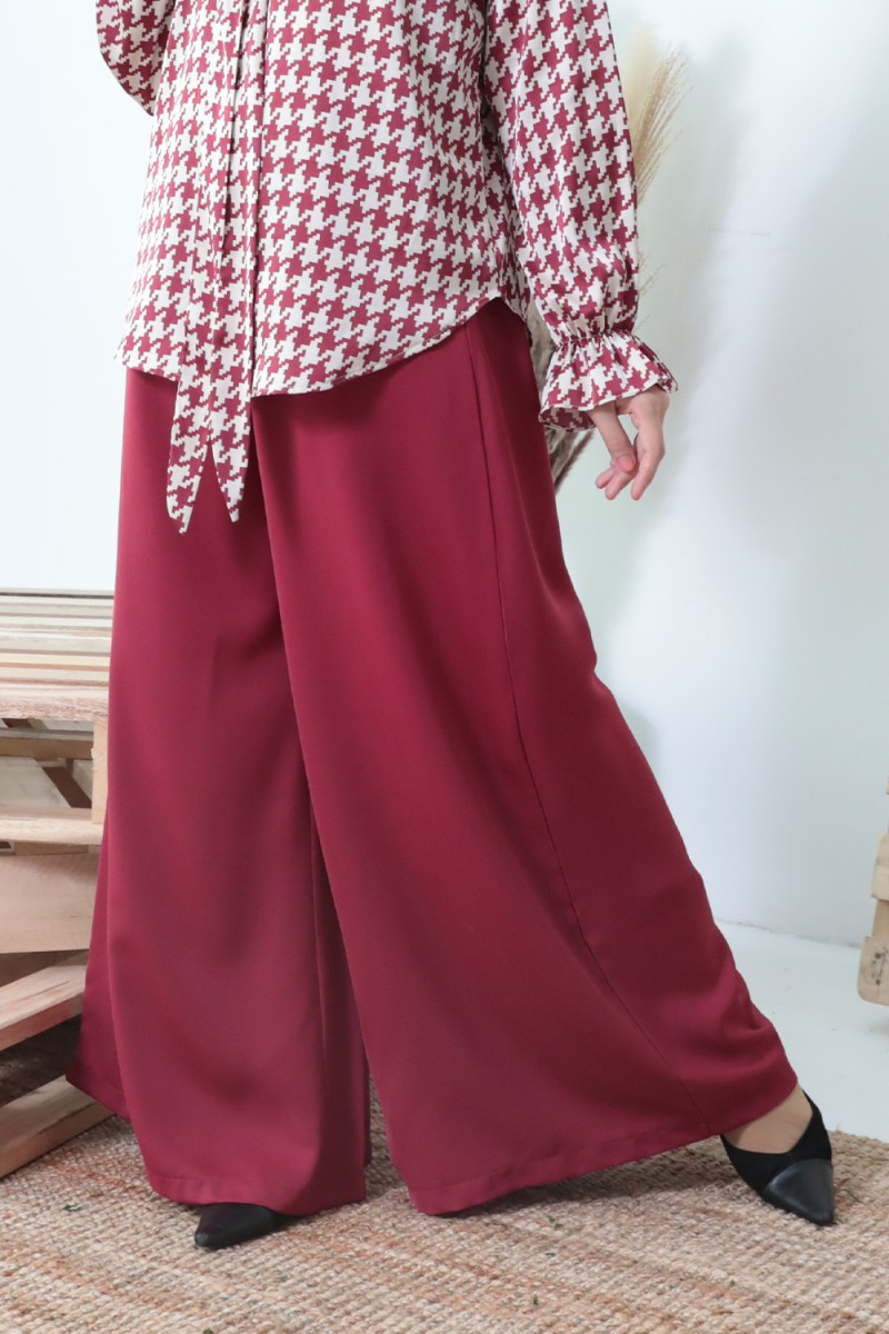 Hakama Pants - Maroon