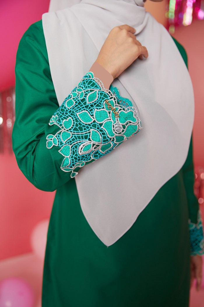 Irine Kurung - Emerlad Green