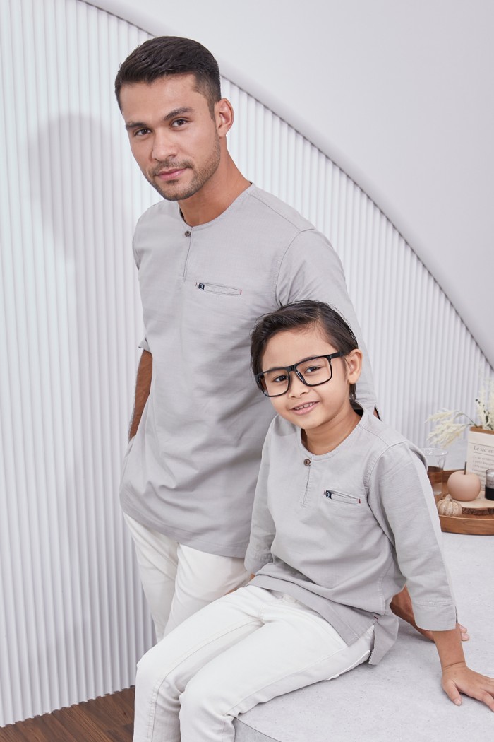 Kurta Hayder Kids - Light Grey