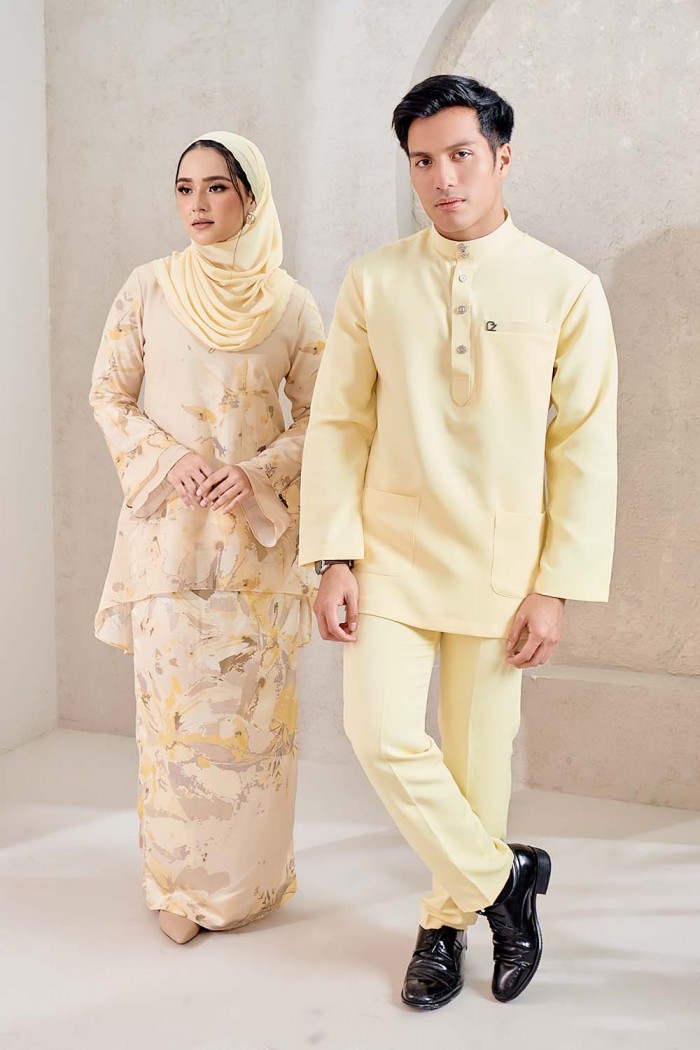 Julita Kurung - Soft Yellow