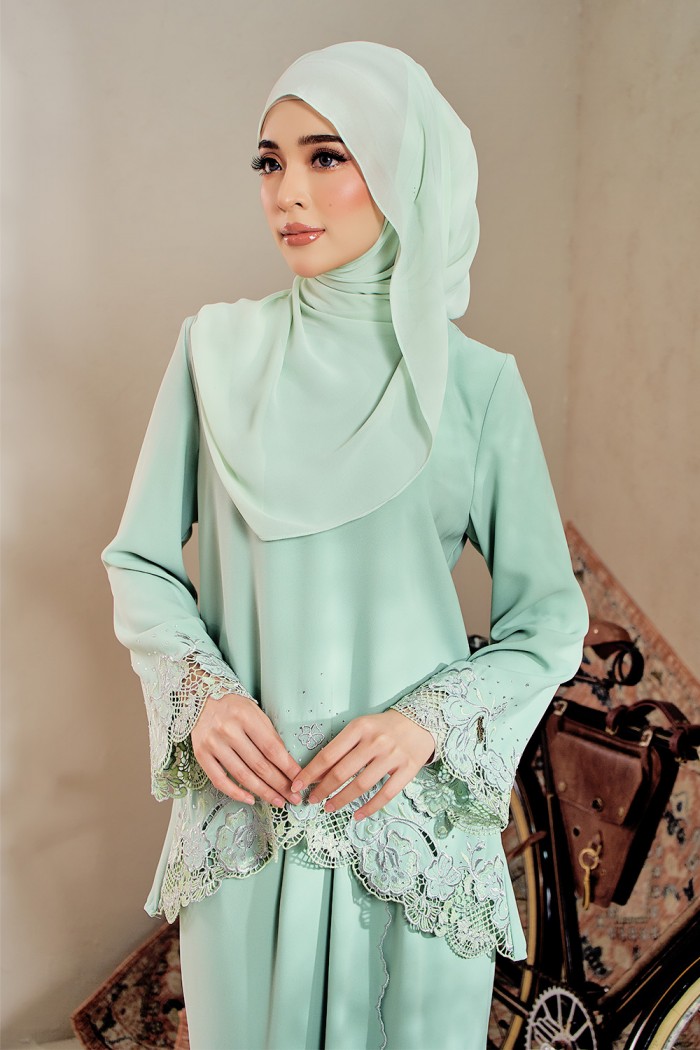 Suri Mini Kurung - Mint Green