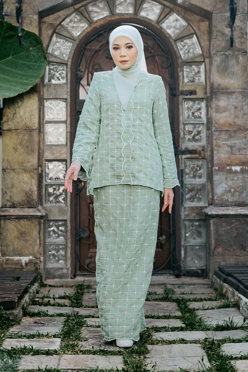 Marwa Kebaya - Green Tea