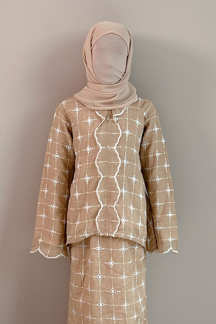 Marwa Kebaya Kids - Nude
