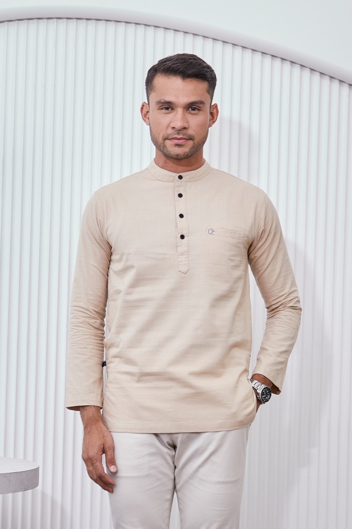 Kurta Harith - Creamy Nude