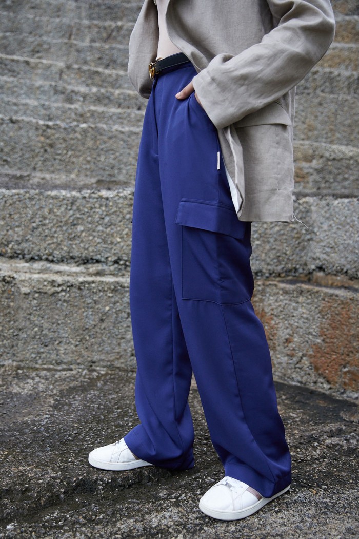 Cargo Pants - Navy Blue