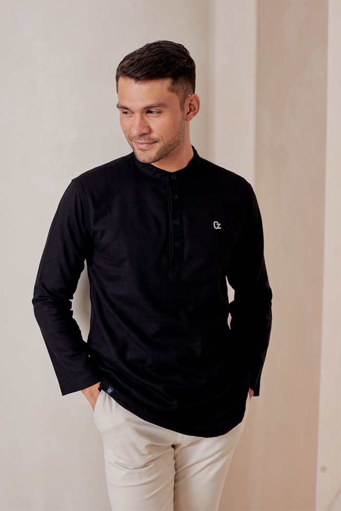 Kurta Haiqal - Black