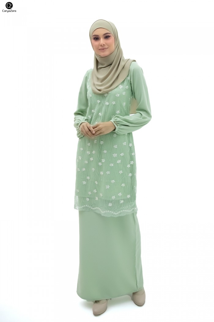 Lateefa Luxe - Mint Green